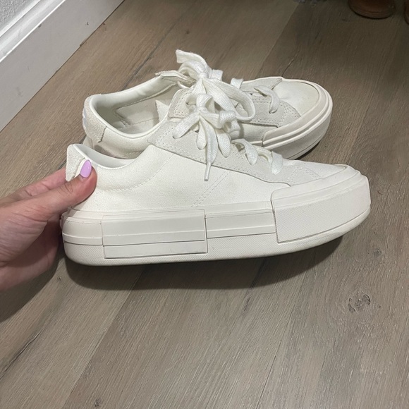 White Converse All Star Cruise Platform - Picture 3 of 7